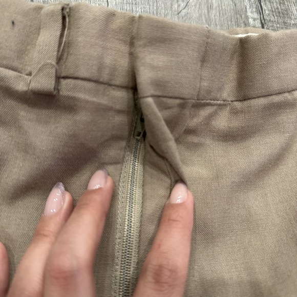 Sutter & Grant Khaki Dress Pants Men's Size 43x27‎ Flat Front Slacks Casual - Picture 5 of 8